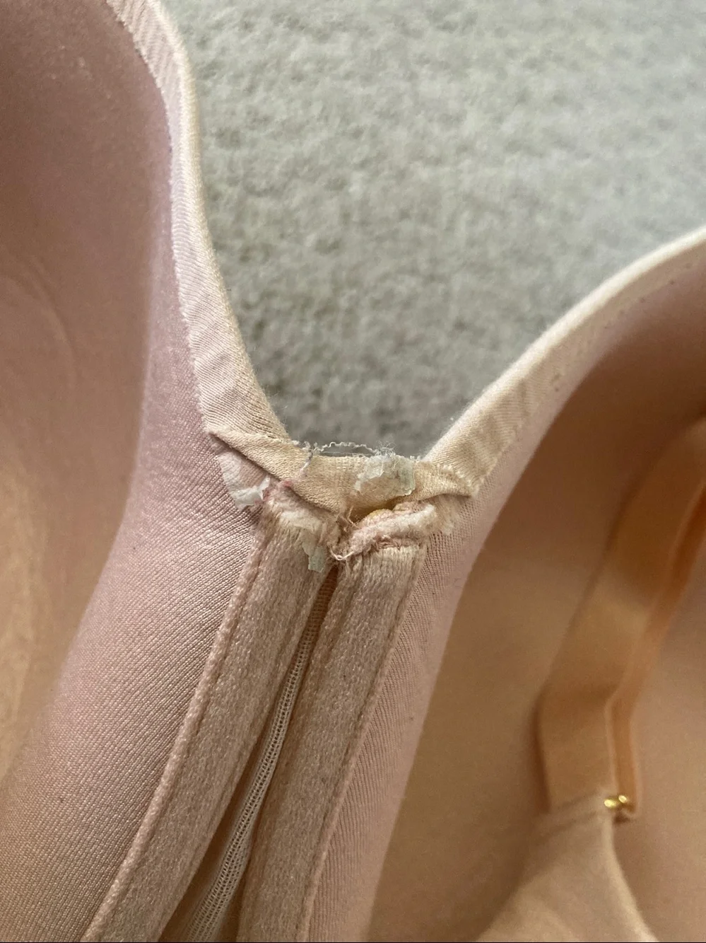 ThirdLove pink Cotton T-shirt Bra, Sz 44F.